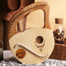 Lyre Harp 16/19/21/24 Strings Piano Harp Lyre Harp Wooden Mahogany Musical Instrument Lyre Harp With Tuning Wrench Spare Strings