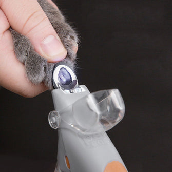 LED Light Pet Nail Clipper for Trimming Cats & Dogs Nails & Claws with 5X Magnifier and Sharp Blades