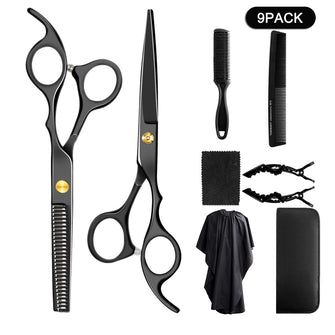 Professional Hair Cutting Scissors Set Multi-Use Home Haircut Kit Scissors Hair Cutting Shears Set for Salon Barber