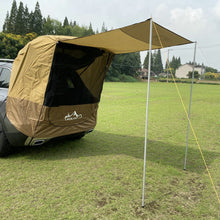 Rainproof Multifunctional Car Trunk Tent Sunshade Simple Motorhome Tent With Iron Pipe For Self-driving Tour Barbecue Camping