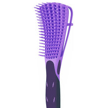 Scalp Massage Comb Curved Breathable Ribs Claw Comb Professional Hairbrush Curly Long Wavy Hair Scrub Styling Tool