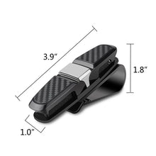 Car Sunglasses Holder,Black Universal Card Clip,Holding,Cip,ABS,Portable Case,