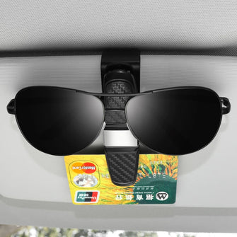 Car Sunglasses Holder,Black Universal Card Clip,Holding,Cip,ABS,Portable Case,