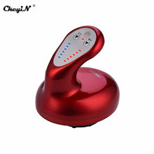 USB Rechargeable Body Guasha Scraping Massager Stimulate Acupoints Cup Suction Meridian Dredge Massage Therapy Slimming Device