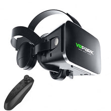 VR park J50 Update J50 120 FOV 3D Glasses Virtual Reality Glasses Headset Stereo for 4.7-6.2' Mobile Phone