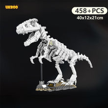 Free Shipping UKBOO Ideas Tyrannosaurus Rex Triceratops Dinosaur Fossils Museum Building Blocks Bricks Toys For Children Gifts