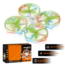 Mini light four axis toy remote control aircraft fixed height obstacle avoidance sensor drone