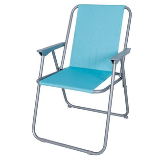 Outdoor Camping Chair Mental Frame Picnic Oxford Folding Chair