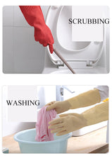 Household gardening use clean long sleeves work protective durable latex coated glove hand job safety gloves