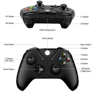 Mando Controle Gamepad For Xboxes One Slim Console Joypad PC Remote Joystick For Xboxes one Wireless Controller