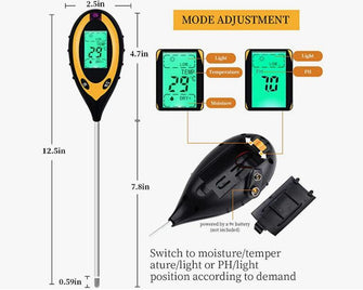 4-in-1 Soil Test Kit Factory direct supply for horticultural
