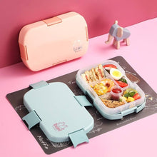 BPA Free Food Grade Children Kids Lunch Box LeakProof Plastic Insulated Bento Lunch Box