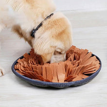 Dogs bowl Mat Pet Leak Food Anti Choking Mat Cat Dog Training Blanket Nose Work Toy Pet Slowing Feeding Mat