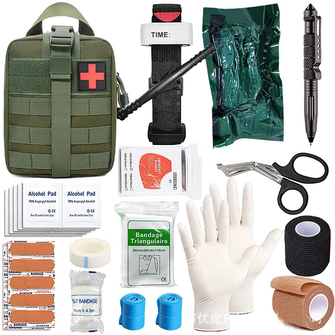 Survival Emergency Civil Air Defense First Aid Kit Adventure Survival Kit EDC Outdoor Equipment