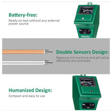 Digital Soil PH Meter 3 in 1 Moisture Sensor Sunlight Soil Test kit for Plants Flowers Acidity Moisture Measurement Tools