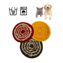 New Natural Foraging Skills Sniffing Mat Sniff Pad Food Pad Dog Pet Slow Durable Eating Train Sniffing Cats Training Feeding Pad