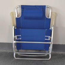 Foldable Beach Chair Outdoor Aluminium chair Adjustable arm chair