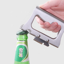 Multifunctional Corkscrew Outdoor Kitchen Tool Easy Grip Bottle Lid Opener Stainless Steel Manual Can Opener