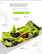 Model block 439pcs 1:14 Compatible with Technic Legoing RC Super Racing Car Building Blocks toys for children