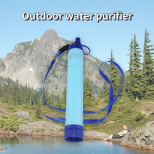 Cheap Portable Self Service Water Purification Outdoor Camping Emergency Double Filter Water Purifier