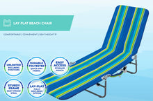 Custom reclining aluminium beach Lounge Chair foldable portable folding beach lounger chair