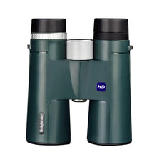 Factory wholesale 12 x 42 binoculars green high power HD low light night vision wide Angle large field vision glasses