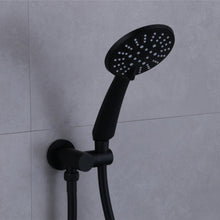 Stainless steel black shower set wall mounted high pressure bath & shower faucets