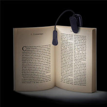 Portable flexible smart Mini Clip on music stand light Battery powered Eye care 5LED Book reading lamp