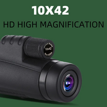 High Definition Monocular Telescope 10X42 Waterproof Mini Portable Zoom 10X Scope For Watch Hunting