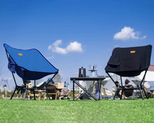 LARIBON Outdoor Portable Heavy Duty Compact Camping Backpacking Folding Camp Chairs for Camping Hiking Gardening Travel
