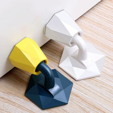 Silicone Door Stopper Rubber Floor Holder Door Against Impact Double-side Wall Protection Anti-Collision Door Dumper