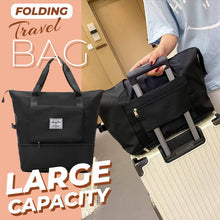 Large capacity folding travel bag