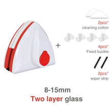 JOYBOS Magnetic Glass Window Cleaning Tool Automatic Water Discharge Double-layer Wiper Household Special Window Cleaner