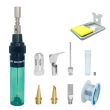 1300 Celsius Butane Gas Welding Soldering Irons Welding Pen Burner Blow Torch Gas Soldering Iron Cordless Butane Tip Tool