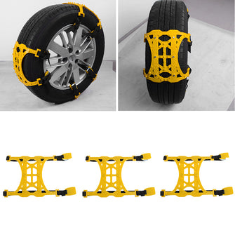 NoEnName_Null Hot 1PC Winter Truck Car Snow Chain Tire Anti-skid Belt Easy Installation