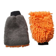 Waterproof Car Wash Microfiber Chenille Gloves Thick Car Cleaning Mitt Wax Detailing Brush Auto Care Double-faced Glove