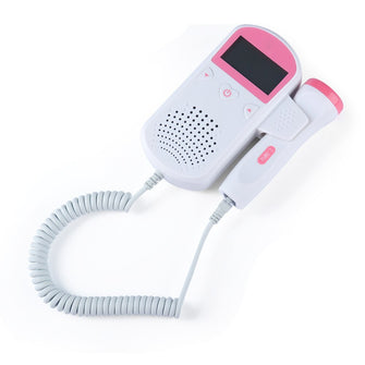 Baby Monitor Fetal Doppler Ultrasound Fetus Doppler Detector Household Portable Sonar Doppler For Pregnant 2.5MHz No Radiation