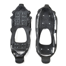 1 Pair 24 Studs Anti-Skid Ice Gripper Spike Winter Climbing Anti-Slip Snow Spikes Grips Cleats Over Shoes Covers Crampon