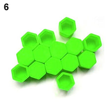 20pcs/bag  17mm 19mm 21mm  Car Bolt Caps Wheel Nuts Silicone Covers Practical Hub Screw Cap Protector