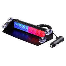 12V 8 LED Red Blue Yellow White Car Strobe Warning Light Firemen Police led Flashing Emergency signal lights Safety Fog lamp